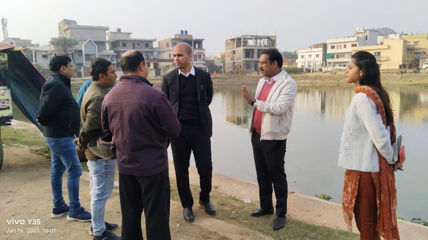 निरीक्षण करते रांची नगर निगम के प्रशासक , इसके पहले Ranchi Street Market के लिए भी किया मुआयना 