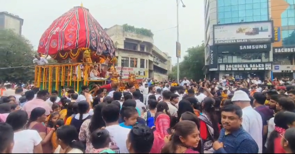 Jamshedpur Jagannath Yatra: आयोजन में शामिल श्रद्धालु 