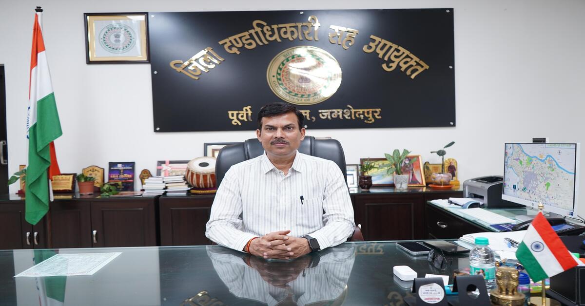 Jamshedpur New DC Rajiv Ranjan
